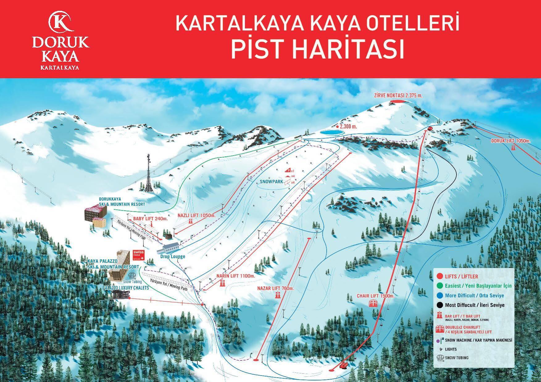 Dorukkaya Ski & Mountain Resort Bolu Esterno foto